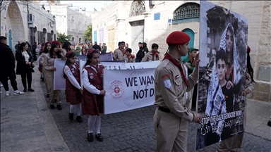 Betlehem skromno obilježava Božić zbog izraelskog genocidnog rata protiv Gaze