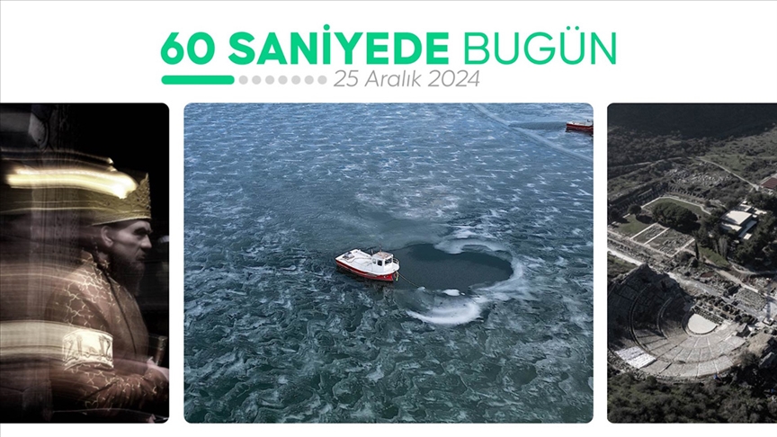 60 saniyede bugün (25 Aralık 2024)