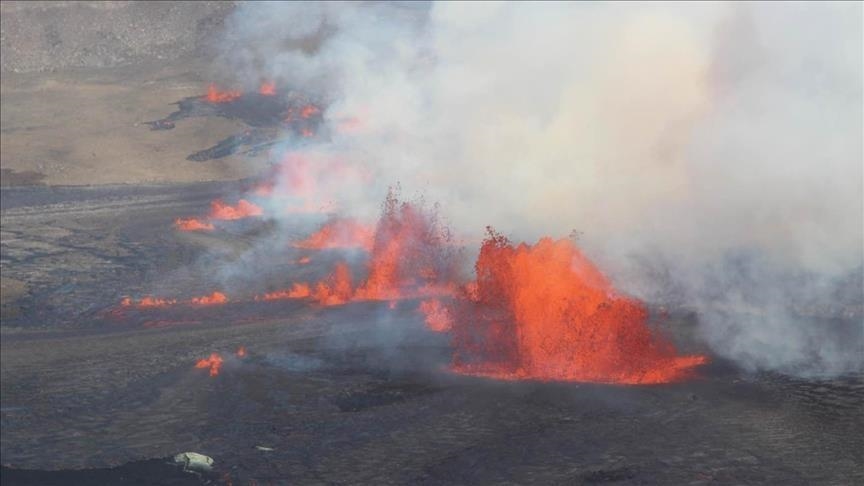 Gunung Berapi Kilauea di Pulau Hawaii erupsi