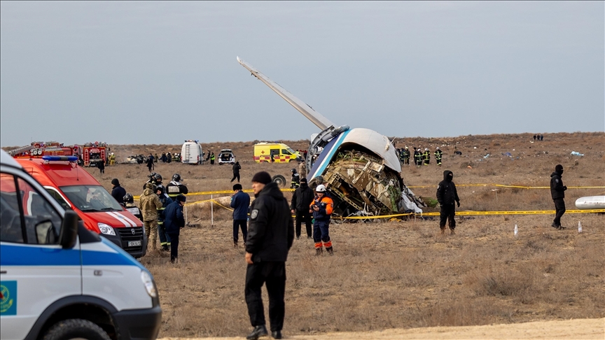Al menos 28 de los 67 pasajeros del vuelo 8432 de la Azerbaijan Airlines sobreviven al estrello