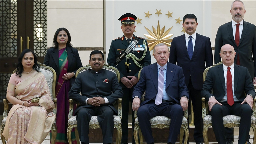 New ambassadors present their credentials to Turkish President Erdogan