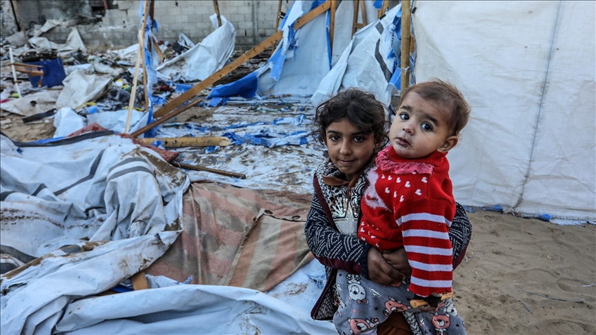 No Christmas joy for Gaza family amid Israeli war