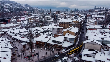 Sarajevo pod snježnim pokrivačem