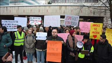 Studenti u Sarajevu održali skup podrške kolegama u Srbiji