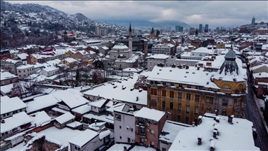 Sarajevo pod snježnim pokrivačem