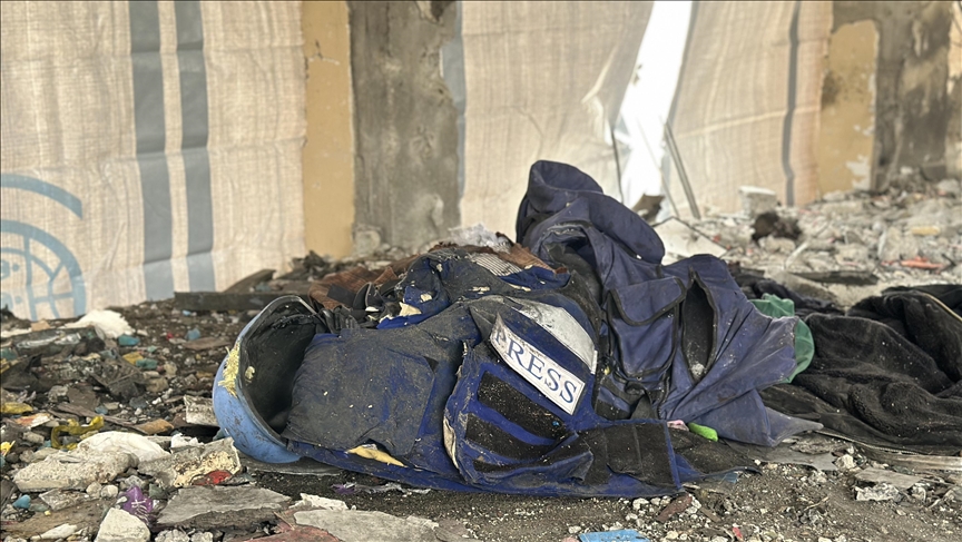 British journalist union condemns killing of 5 journalists in Gaza airstrike