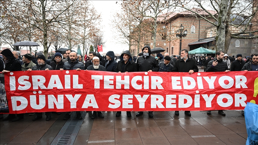 İsrail'in saldırılarında ölen Filistinli gazeteciler Ankara'da anıldı