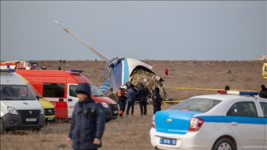 Kazakistan, Aktau kenti yakınlarında düşen uçağa ilişkin kronolojiyi paylaştı