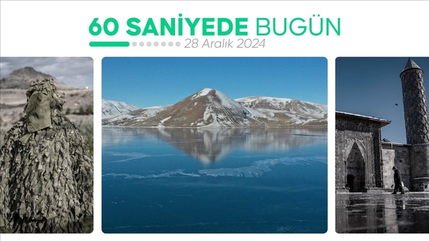 60 saniyede bugün (28 Aralık 2024)