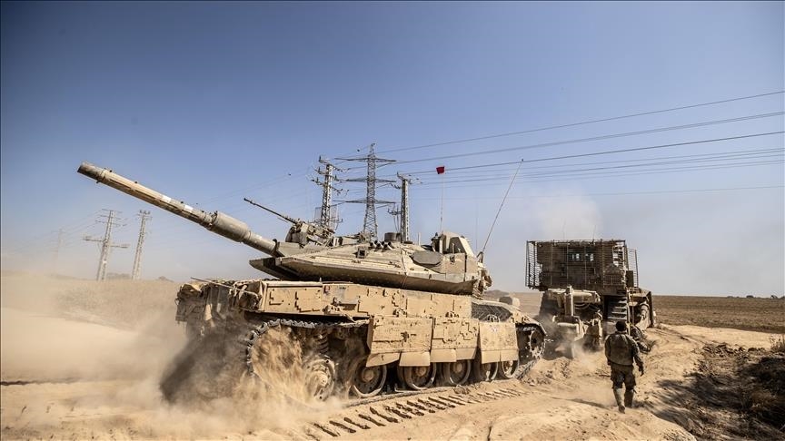 Israel employs armored vehicles to clear roadside bombs in Gaza, claims media