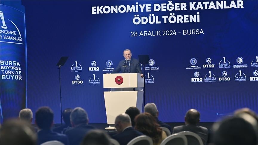 Erdogan: "Le monde entier est conscient de la puissance géopolitique et de l'influence croissante de la Türkiye"