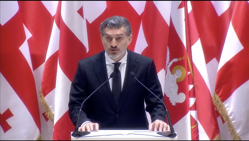 Mikheil Kavelashvili sworn in as Georgia's president amid political tensions