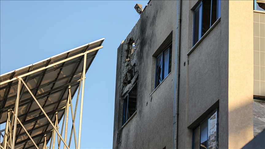 Israeli army damages Baptist Hospital in Gaza