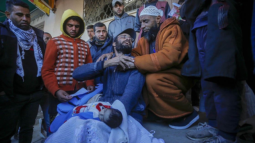 UNICEF: Gazze'de artan soğuklar ve yetersiz kaynak nedeniyle daha fazla çocuk ölebilir