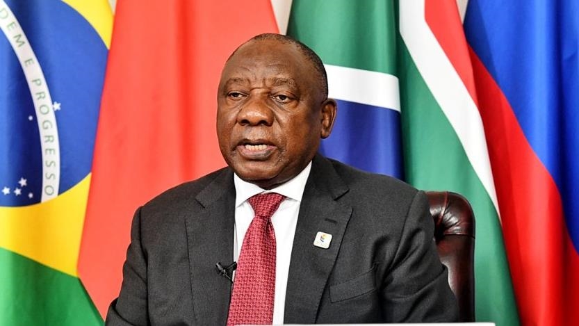South Africa’s president demands end to hostilities in Gaza in his New Year’s message