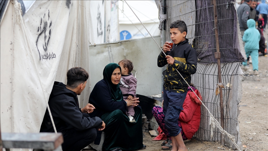 Heavy rainstorms add to misery of displaced civilians in war-torn Gaza: UN agency