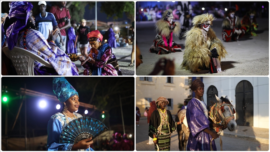 Senegal'de sömürge döneminden miras kalan ışıklı yıl sonu kutlaması: Fanal Festivali