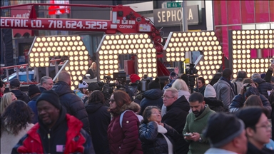 New York'taki Times Meydanı'nda yeni yıl kutlamalarına alkol ve büyük paketlerin girişi yasaklandı