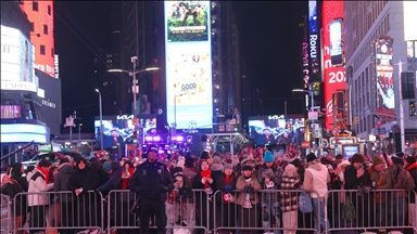 New York City police tightens measures as Times Square prepares for New Year’s celebrations