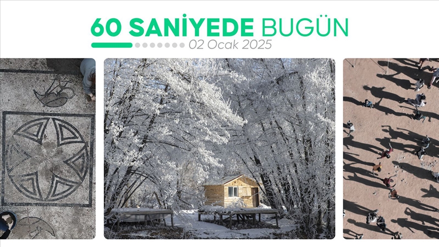 60 saniyede bugün (02 Ocak 2025)