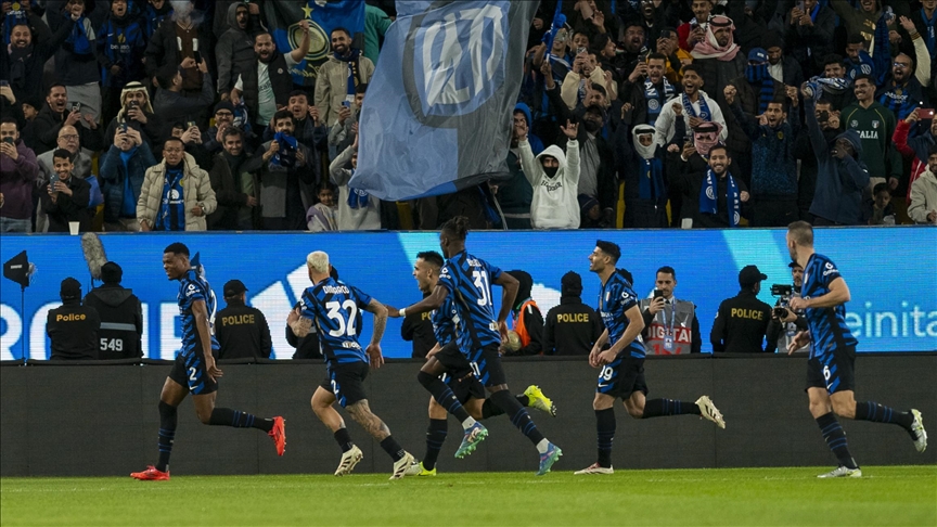 İtalya Süper Kupası yarı finalinde Atalanta'yı 2-0 yenen Inter, finale çıktı İtalya Süper Kupası yarı finalinde Atalanta'yı 2-0 yenen Inter, finale çıktı