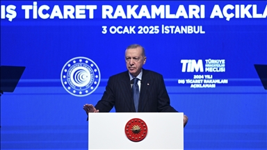 أردوغان: صادراتنا سجلت رقما قياسيا في 2024 بواقع 262 مليار دولار