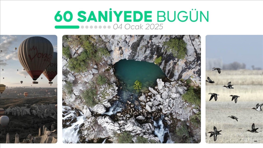 60 saniyede bugün (04 Ocak 2025)