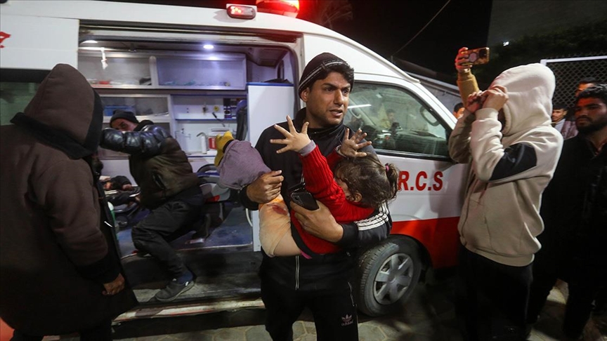 Gazze'deki hükümet: İsrail'in son 72 saatteki saldırılarında 184 Filistinli hayatını kaybetti