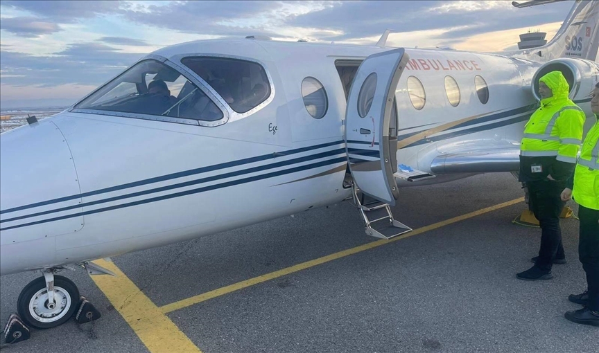 I plagosuri nga fishekzjarret në Prizren dërgohet për trajtim me aeroplan special në Türkiye