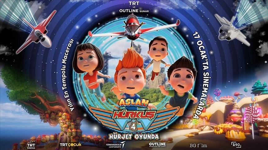 "Aslan Hürkuş 4: Hürjet Oyunda" filmi 17 Ocak'ta vizyona girecek