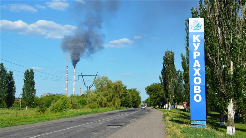 В МО РФ сообщили об установлении контроля над городом Курахово в Донецкой области