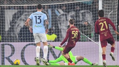 Roma beat Lazio 2-0 in Italian Serie A derby