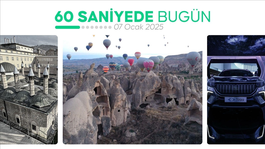 60 saniyede bugün (07 Ocak 2025)