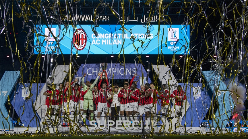 AC Milan win Italian Super Cup with late goal from Tammy Abraham