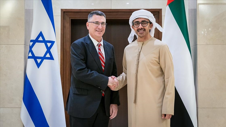 وزير خارجية الإمارات يستقبل نظيره الإسرائيلي