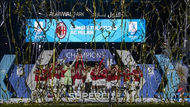 AC Milan win Italian Super Cup with late goal from Tammy Abraham