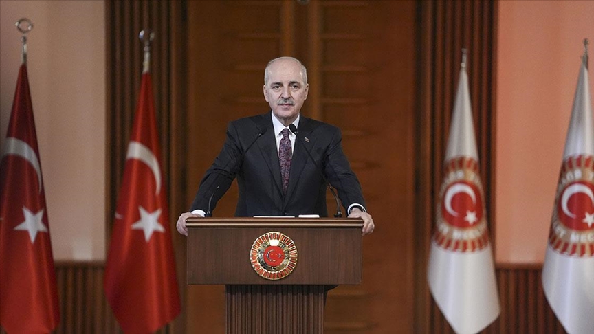 TBMM Başkanı Kurtulmuş: Terörden arındırılmış bir Türkiye'yi en kısa sürede tesis edeceğiz