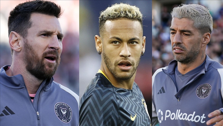 Neymar hints at reuniting with Messi, Suarez at Inter Miami Neymar hints at reuniting with Messi, Suarez at Inter Miami