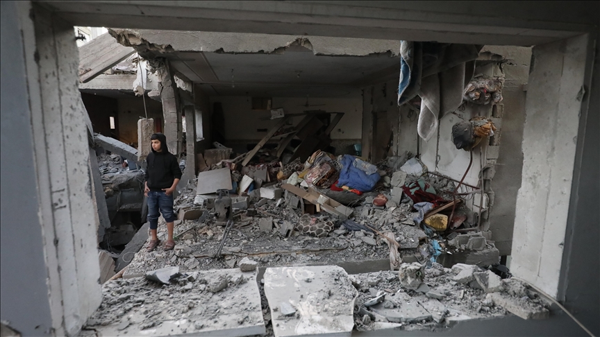Israeli army kills 7 Palestinians in area designated as 'safe' in southern Gaza