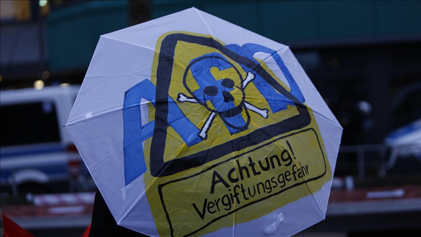 Germany's far-right AfD party faces protests Germany's far-right AfD party faces protests