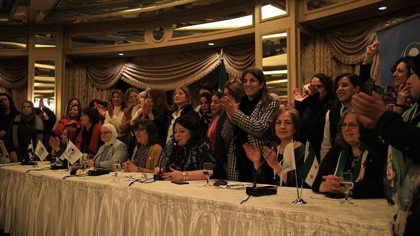 Women in Syria continue efforts to take an active role in new government