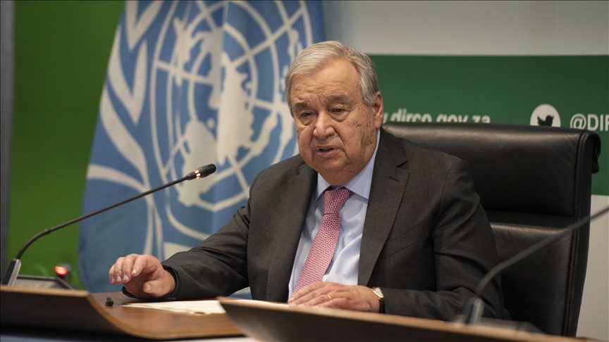 UN chief stresses urgent need for climate action after hottest year on record