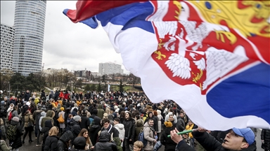 Nezadovoljni radom tužilaštva studenti blokirali Mostarsku petlju u Beogradu