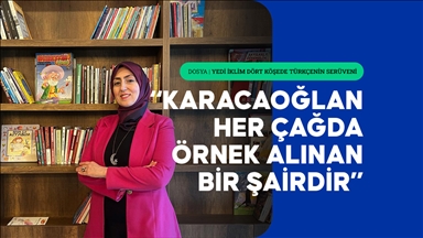 Doç. Dr. Ebru Şenocak, Türk dilini zirveye taşıyan Karacaoğlan'ın Türk halkının özü olduğunu söyledi