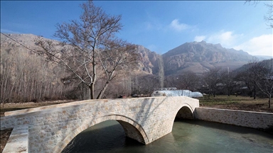 Malatya'da tarihi taş köprünün restorasyonu tamamlandı