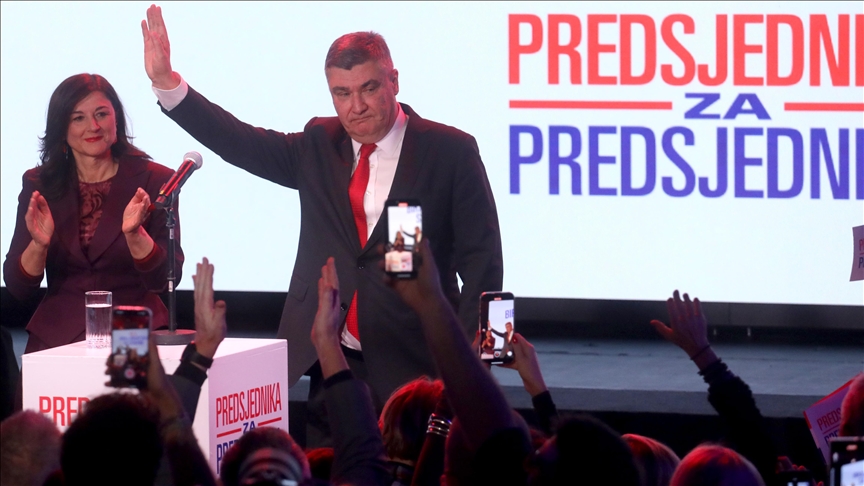 Prvi rezultati DIP-a: Milanović pobjednik predsjedničkih izbora u Hrvatskoj