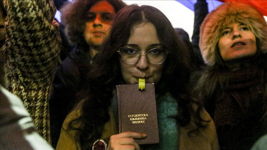 Studenti na protestima u Beogradu upozorili na kršenje Ustava Srbije