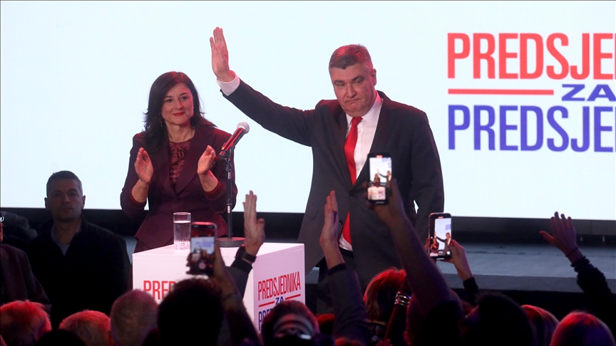 Првични резултати: Милановиќ победник на претседателските избори во Хрватска