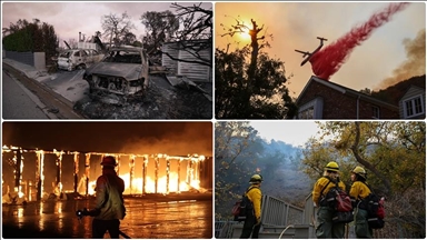 Vazhdojnë zjarret në Los Angeles, rritet në 16 numri i të vdekurve