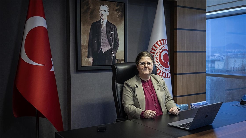 TBMM İnsan Haklarını İnceleme Komisyonu Başkanı Yanık, AA'nın "Yılın Kareleri" oylamasına katıldı